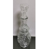 Awesome Vintage Teardrop Designed Clear Glass Decanter Carafe