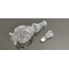 Awesome Vintage Teardrop Designed Clear Glass Decanter Carafe