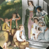 Vintage Pair Tirschenreuth and Mitterteich Bavaria Germany Plates Clasic Paints
