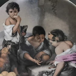 Vintage Pair Tirschenreuth and Mitterteich Bavaria Germany Plates Clasic Paints