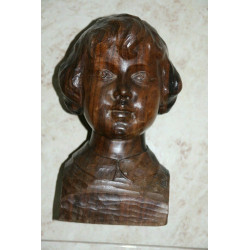 Hand Carved Wooden Lode VAn den Brande Signed Hard and Heavy Belgian Wood Art 4K