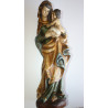 Madonna Maria Mother of God & Child Hand Painted Statue Religion Figurine 46cm