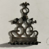 Antique Solid Bronze Hanukkah Lamp Menorah from Marocco c.19th Wall Hanging