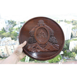 Republica De Honduras Ein Dependient 15 De Septinbre 1821 Hand Carved Wood Rare