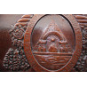 Republica De Honduras Ein Dependient 15 De Septinbre 1821 Hand Carved Wood Rare
