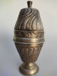 Old Vintage 50s Judaica Silver Plated Etrog Box Jewish Art from Israel