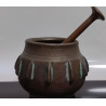 Antique Ottoman Apothecary Mortar & Pestle Bronze C17th