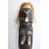 Antique Hand Carved Wooden Figurine 20" Pregnat Woman African Tribal Wood Art
