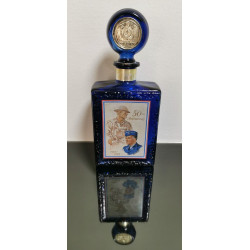 Vintage  1969 50th Anniversary American Legion by J.W. Dant  Cobalt Blue Glass